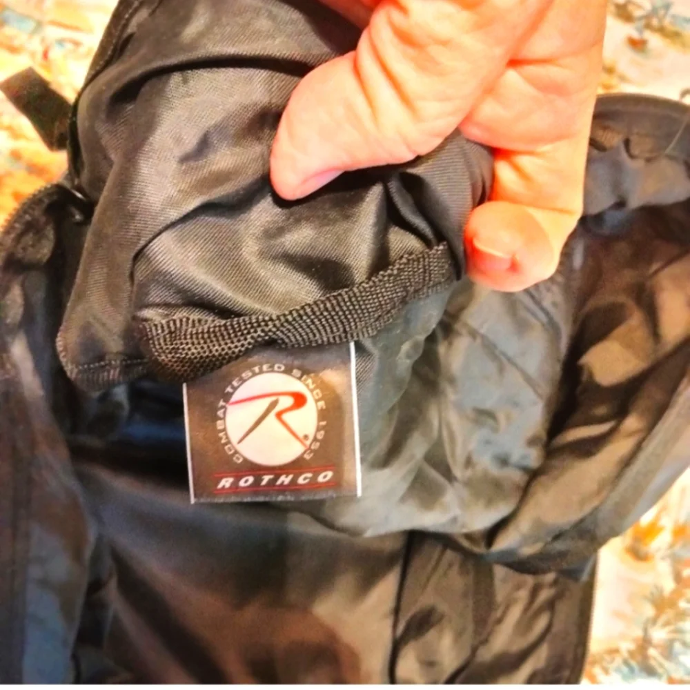 Rothco tactical backpack collapsible EUC